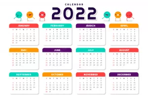 calendario 2022